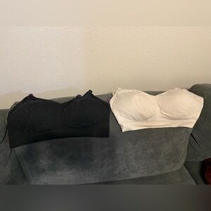 Nursing bras, Auden XL, Black and Nude